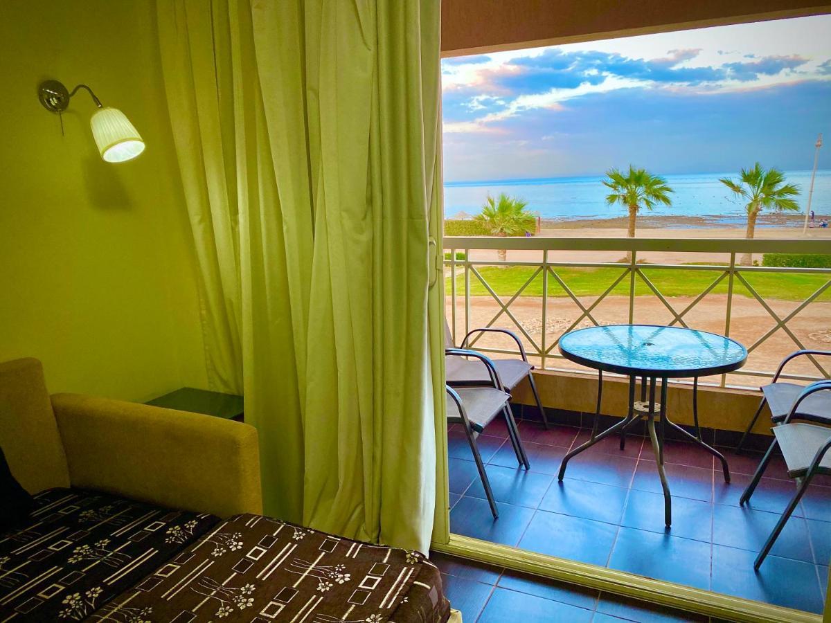 Porto South Beach Royal Sea View Families صف اول بحر مباشر アインソフナ エクステリア 写真